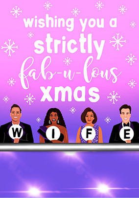 Strictly Fab-u-lous Christmas Card