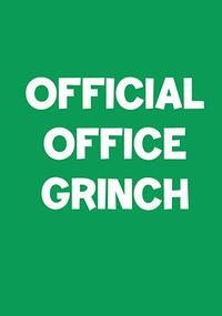 Tap to view Official Office Grinch Spoof Christmas Card