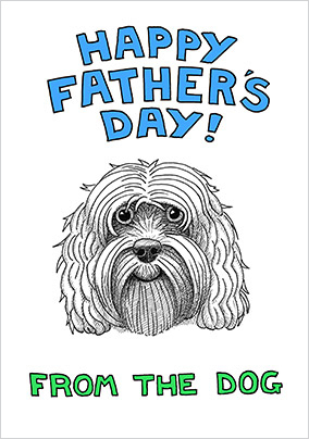 Father's Day From the Cockapoo Card