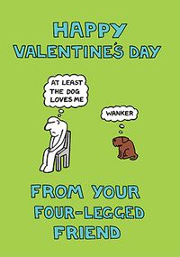 Tap to view Your Four Legged Friend Valentine's Day Card