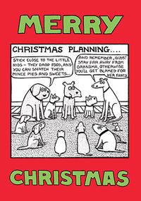 Christmas Planning Xmas Card