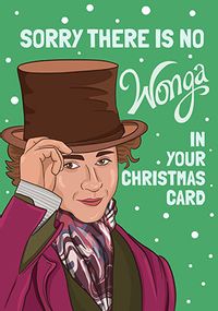 No Wonga Christmas Card