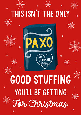 Good Stuffing Christmas Card