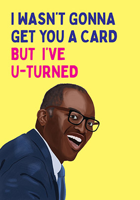 I've U Turned Birthday Card