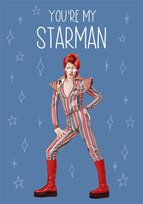 You're My Starman Father's Day Card