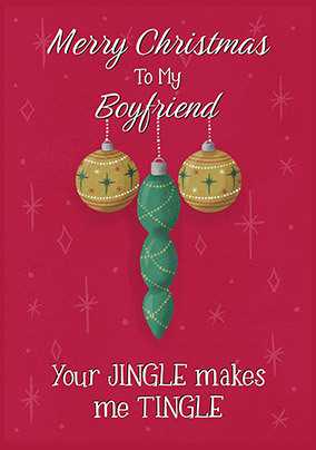 Your Jingle Makes Me Tingle Card