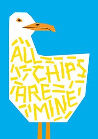 All Chips are Mine Birthday Card