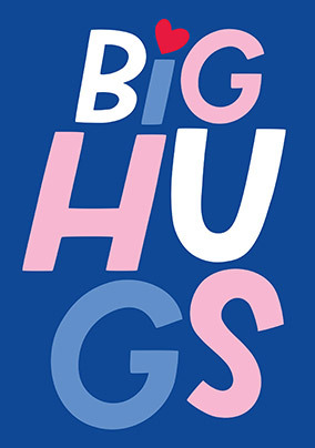 Big Hugs Sympathy Card