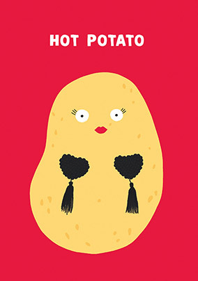 Hot Potato Valentine's Day Cadrd