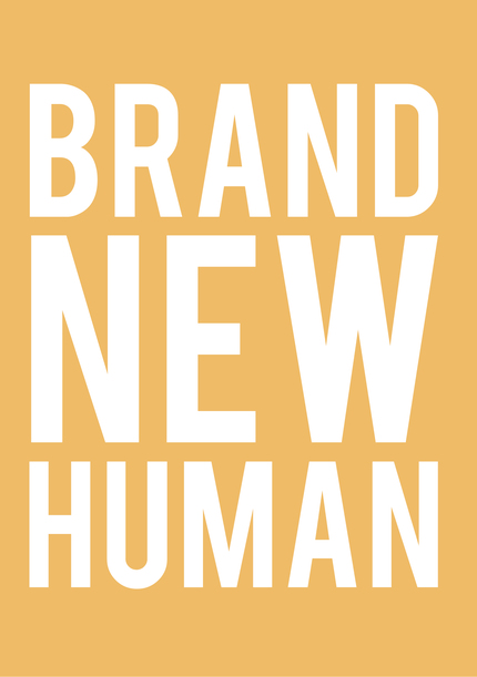 Brand New Human New Baby Card