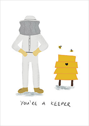 You're a Keeper Valentine's Day Card
