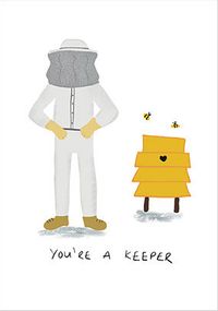 You're a Keeper Valentine's Day Card