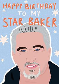 Star Baker TV Related Birthday Card
