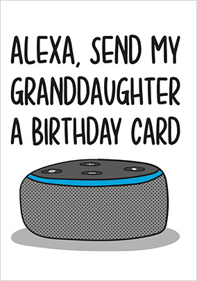 Send My Granddaughter A Birthday Card