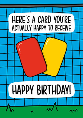 Here's a Happy Card Birthday Card