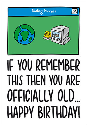 Remember this Birthday Card