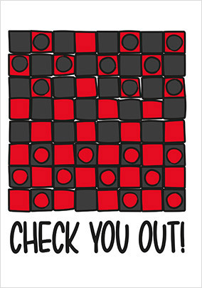 Check You Out! Congratulations Card