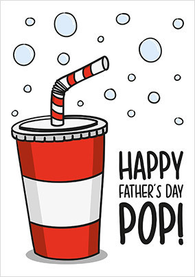 Happy Father's Day Pop Card