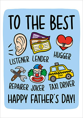 The Best Father's Day Card