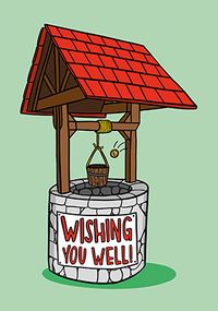 Wishing You Well Get Well Card