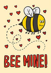 Tap to view Bee Mine Valentine's Day Card