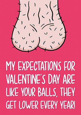 Lower Every Year Valentine's Day Card