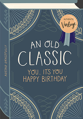 An Old Classic Birthday Card