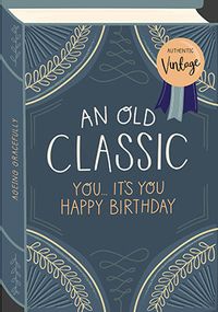 An Old Classic Birthday Card