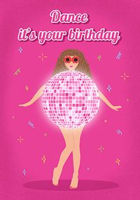 Dance it's your Birthday Card