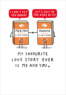 Fave Love Story Valentine's Day Card