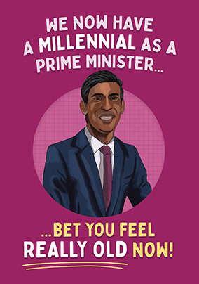 Millennial PM Birthday Card