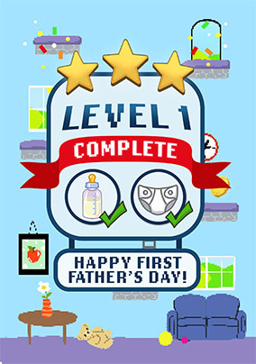 Level 1 Complete Father's Day Card