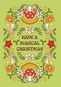 Tap to view Magical Christmas Retro Card