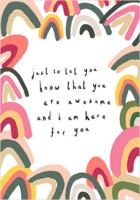 You Are Awesome Card