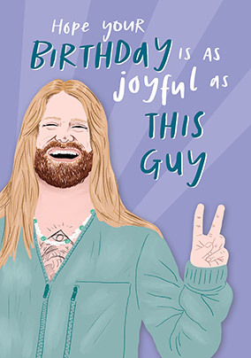 Joyful Birthday Card