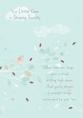 Little Someone Personalised Sympathy Card