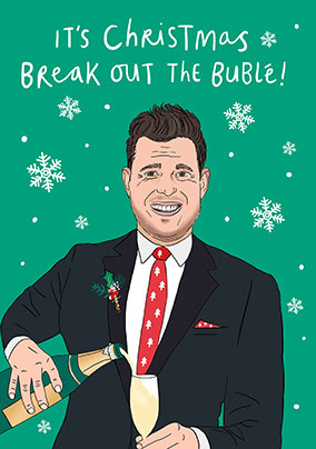 It's Christmas Break Out Card