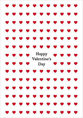 Only Words Valentine Card