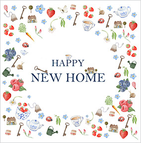 Fruity New Home Card