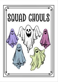 Tap to view Squad Ghouls Halloween Card