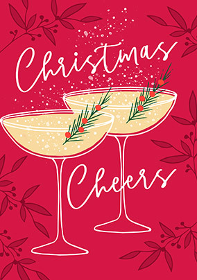Christmas Cheers Glasses Card