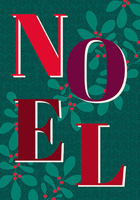 Noel Christmas Card