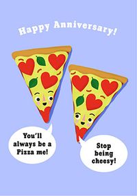 Tap to view Pizza Puns Anniversary Card