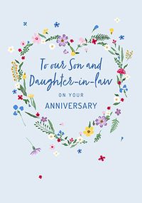 Tap to view Son and Daughter in Law Anniversary Card