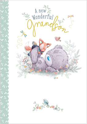 Me To You Grandson New Baby Card