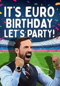Tap to view Euro Birthday Football Card
