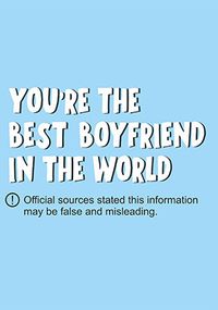 Tap to view Best Boyfriend Birthday Card