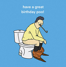 Birthday Poo Card