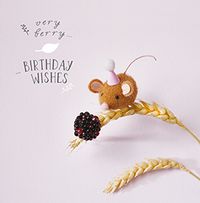 Tap to view Very Berry Birthday Wishes Card