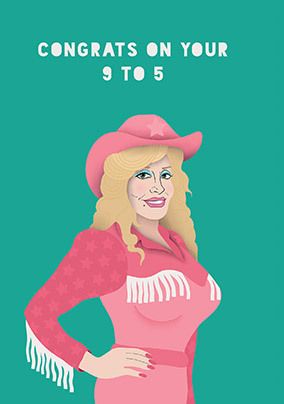 Photo of Congrats on your 9 to 5 New Job card